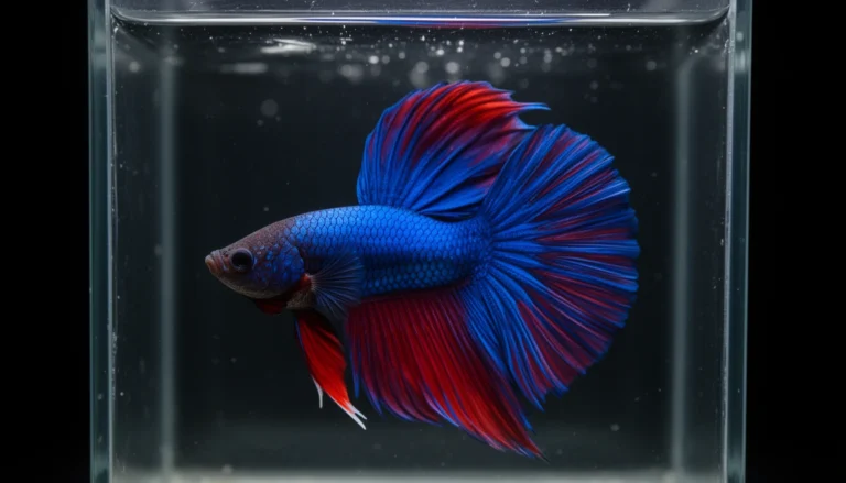 Vibrant betta fish with flowing fins for funny betta fish names article